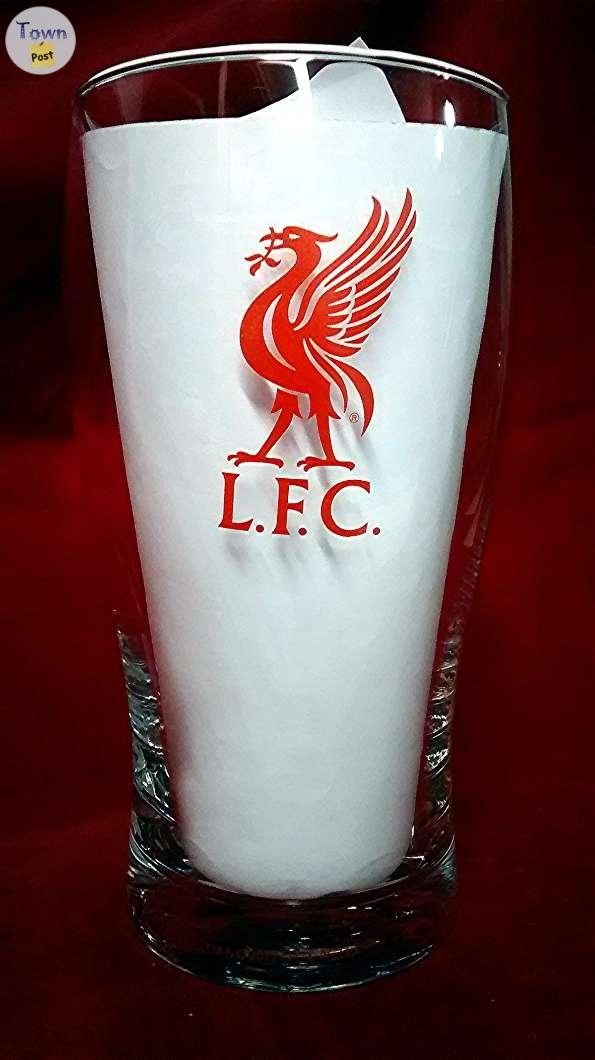 LIVERPOOL PREMIER LEAGUE SOCCER BEER GLASS & BAR TOWEL - 2 - 1039649-1715557362