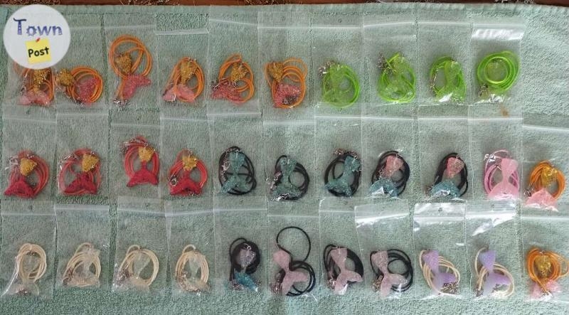 32 resin mermaid tail pendant necklaces  - 1 - 1040195-1715719483