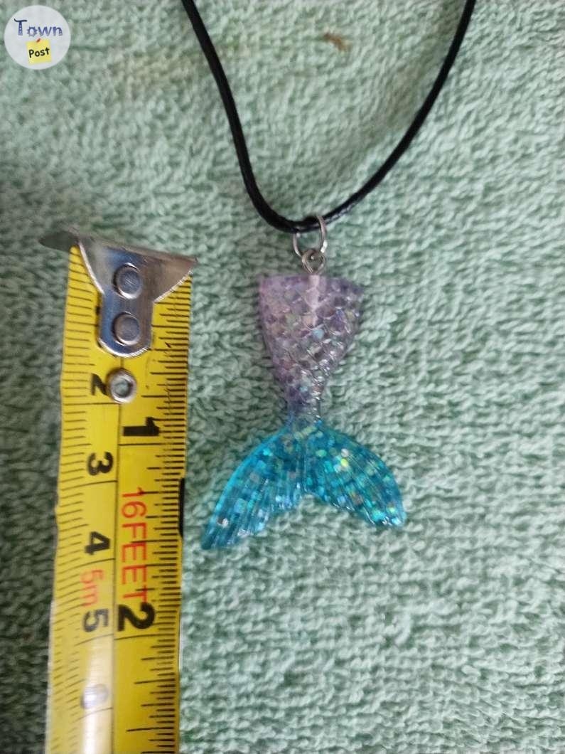 32 resin mermaid tail pendant necklaces  - 8 - 1040195-1715719483_6