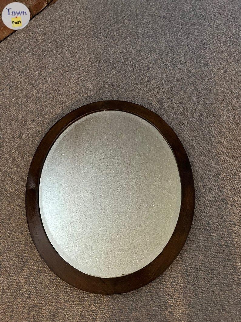 Antique oval mirror  - 2 - 1041603-1716082550_0