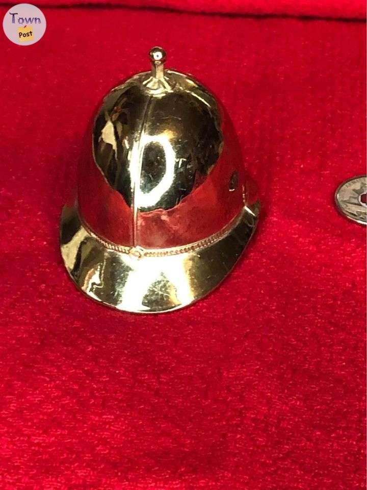 Miniature Gold Bobby Police Helmet Bell - 3 - 1043250-1716557610_1