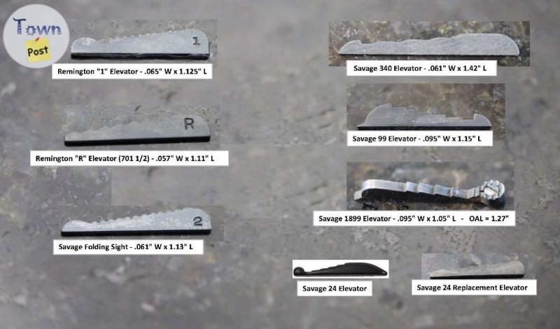 Hard to Find  -  Rear Sight Elevators - Lifters - Risers + Front Sight Hoods  - 2 - 1044086-1718380191_0