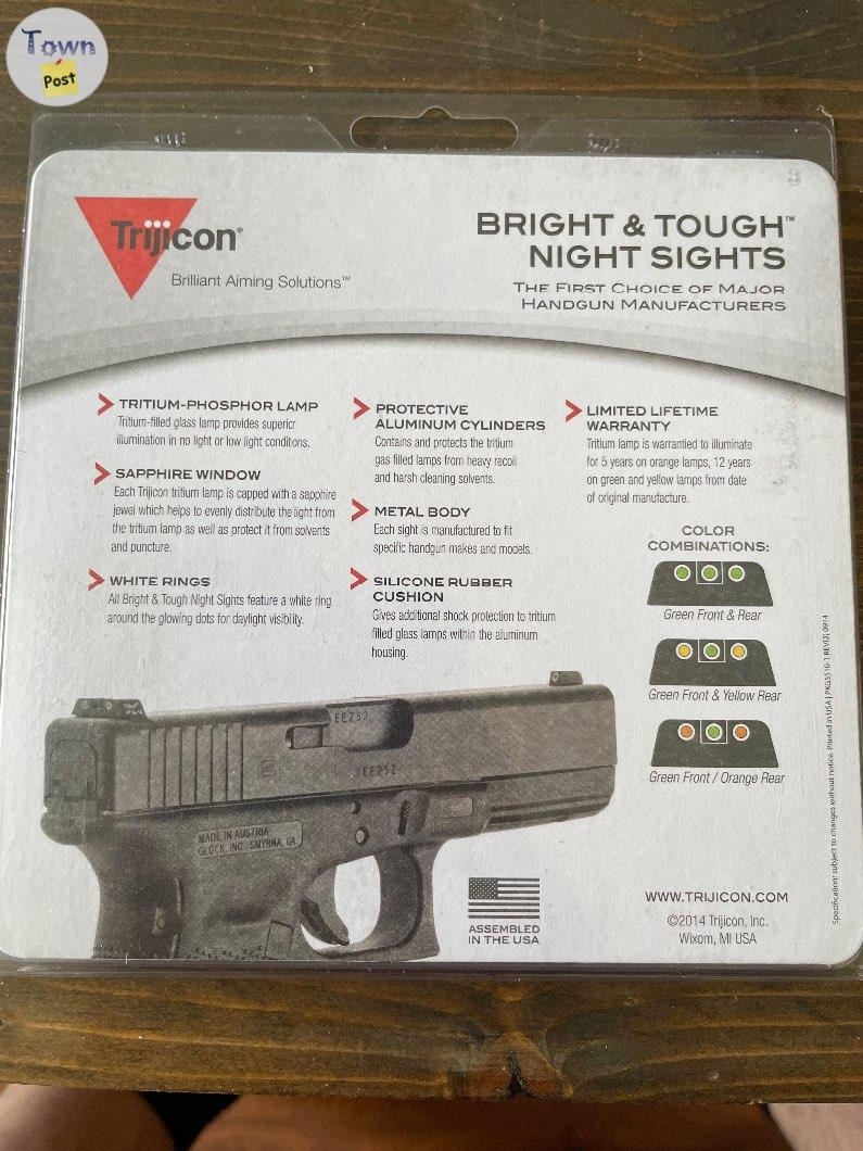 Trijicon Night Sights- H&K 45C P30 VP9 600282 - 1 - 1048059-1717788195