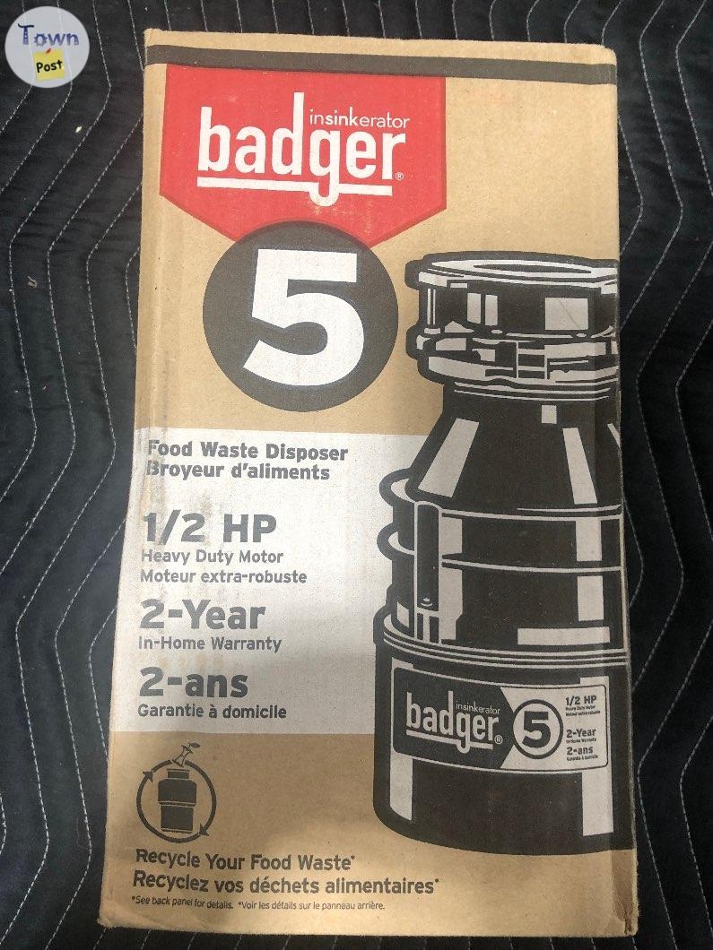 Badger 5 Sink Waste Disposer - 1 - 1057546-1719610097