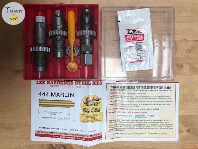 Lee Precision 444 Marlin FL Steel Sizing 3 Die Set **Brand New** - 1 - 1063128-1720989139