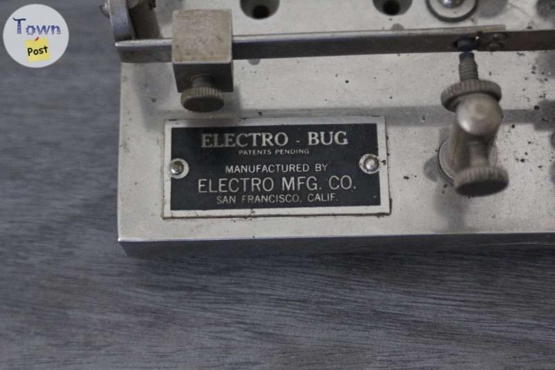 Ham Enthusiasts! Vintage Electro Bug Semi Automatic Keyer - 2 - 1063866-1721191682_0