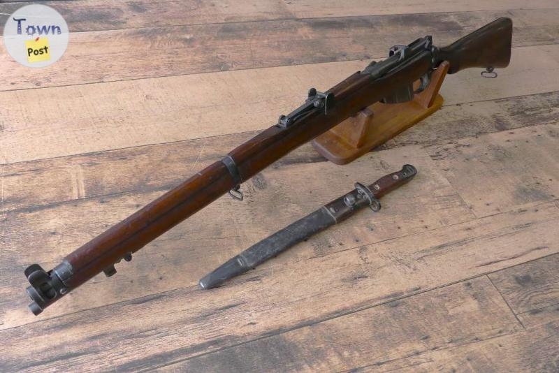 Lee Enfield SMLE MK111 Ishapore 1940 with mag cut-off and correct bayonet - 18 - 1064142-1721259498_16