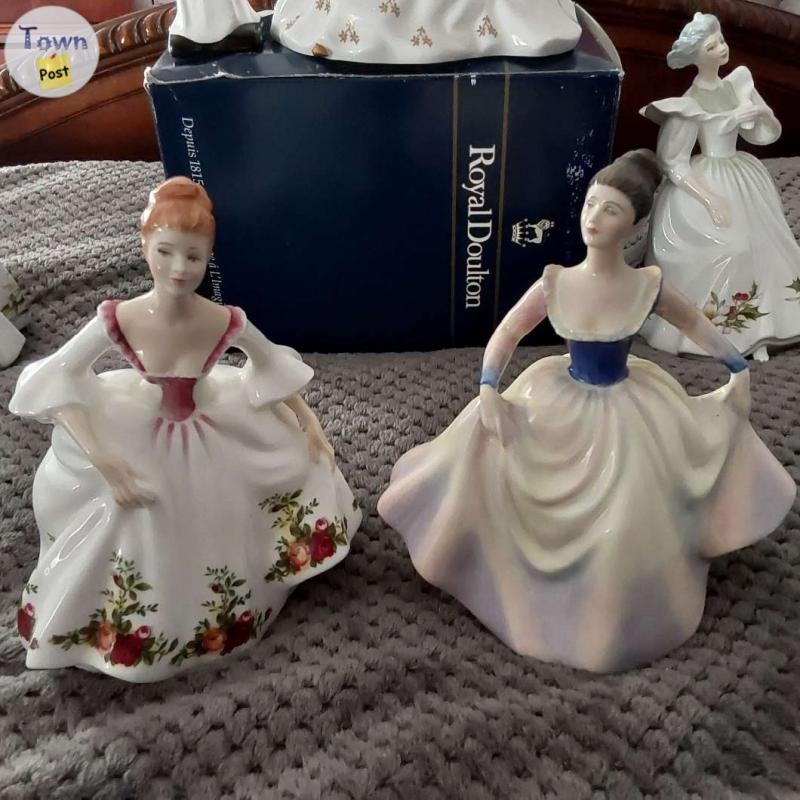 5 Royal Doulton figurines, Country Rose (Old Country Roses), Lisa, Darling, Margaret, Fleur - 3 - 1064946-1721525029_1