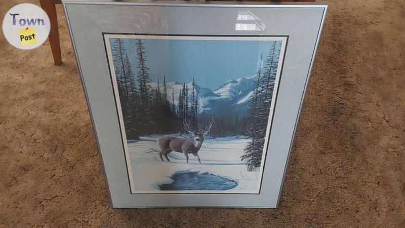 John Stone (deceased 2019), signed 1988 Mountain Muley framed print - 1 - 1064952-1721525585