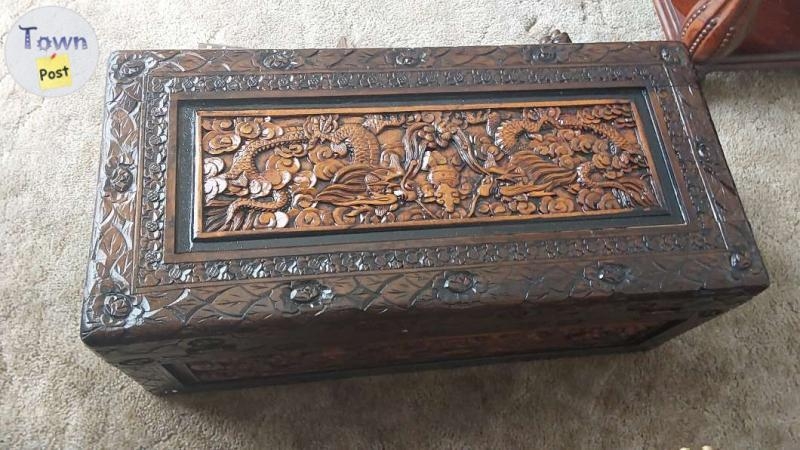 Two vintage ornate nesting wooden chests, never used! - 5 - 1065206-1721595001_3