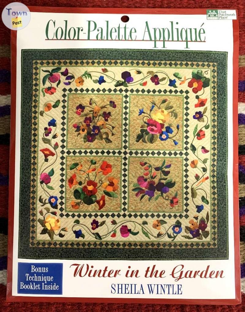 APPLIQUE QUILT PATTERN BY SHEILA WINTLE - 1 - 1070450-1722914689