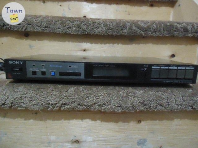 SONY AM/FM STEREO TUNER MODEL ST-JX220A - 1 - 1074012-1723689122