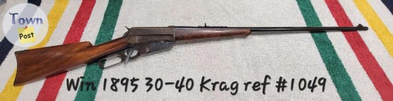 SOLD - Winchester Model 1895 Sporting Rifle in 30-40 Krag  ref #1049 - 1 - 1074795-1723925221