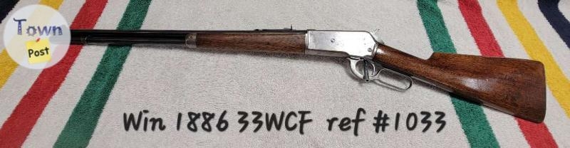 Winchester Model 1886 Sporting Rifle in 33W.C.F. ref #1033 - 2 - 1074798-1723926025_0