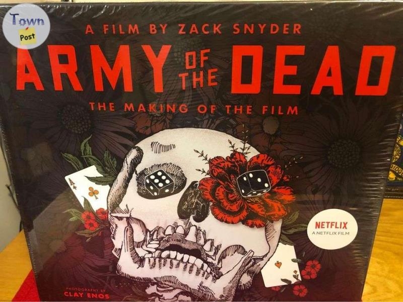 New Army of the Dead hardcover making of movie book - 1 - 1075295-1724079436