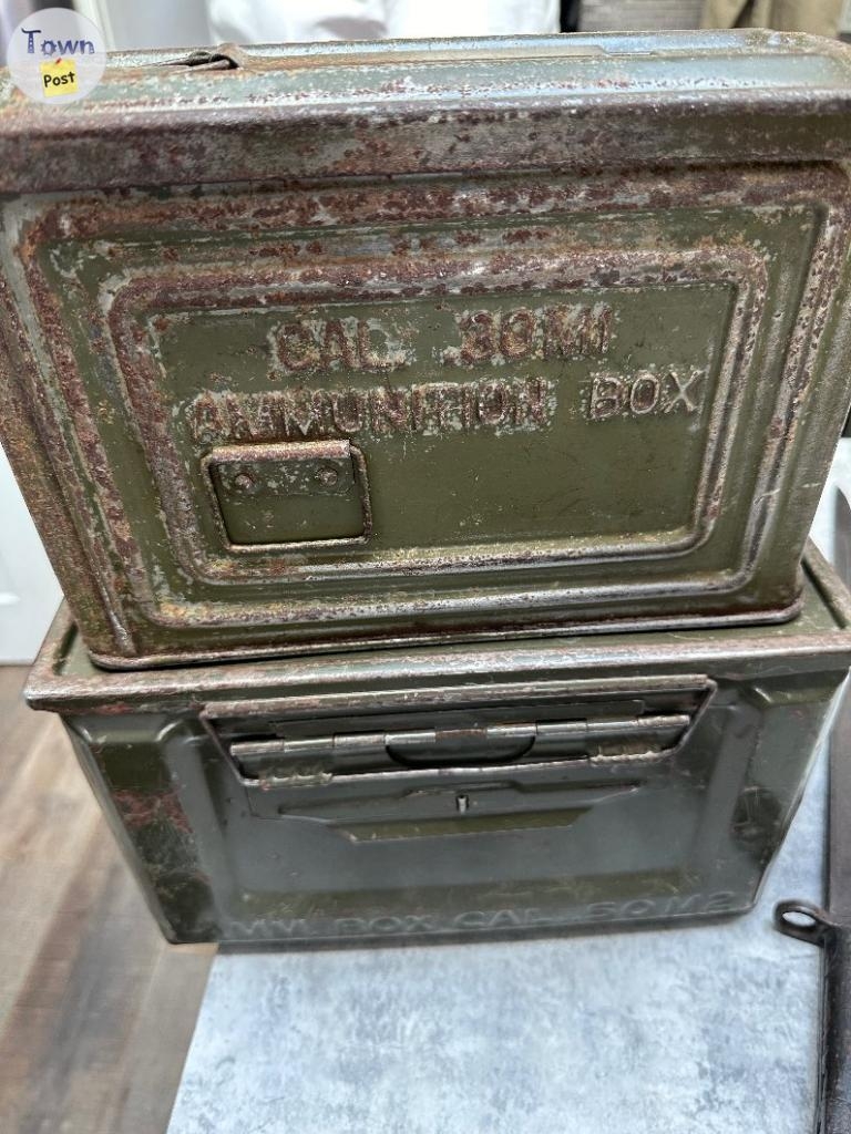 World War II ammo cans - 1 - 1075720-1724185488_0