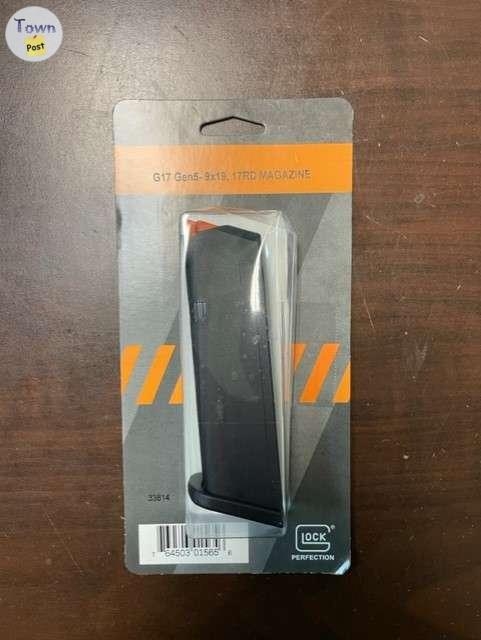 Brand new Glock 17/19/19X/26/34 Magazine 9mm 10/17 Rounds Black $60 each - 1 - 1075767-1724190690