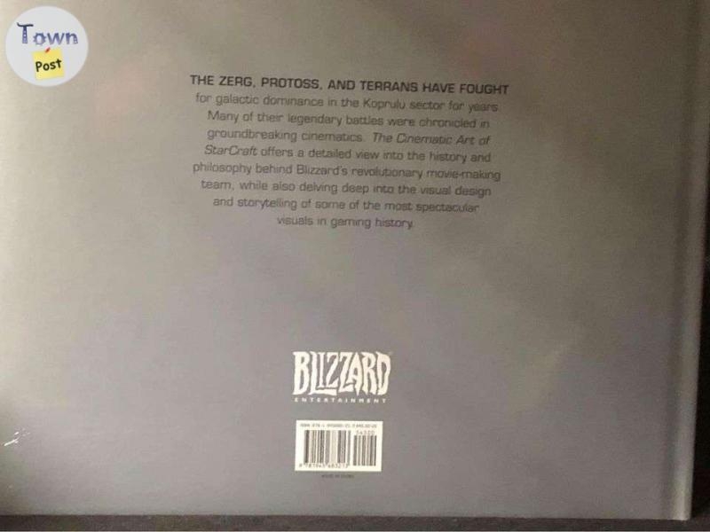 The Cinematic Art of StarCraft by Blizzard Hardcover - 2 - 1076493-1724417806_0