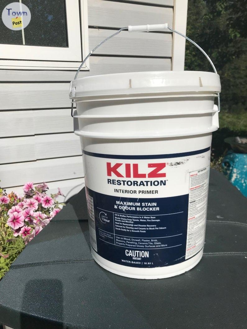 2.5 gallons KILZ restoration paint  - 1 - 1078467-1724936554