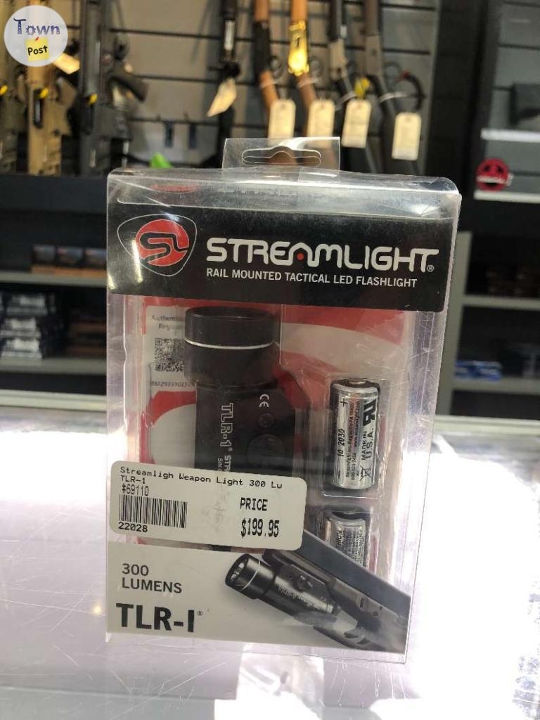 Streamlight TLR-1® GUN LIGHT (NEVER OPENED) Reg $199.95 NOW! $149.95 - 1 - 1080127-1725395071