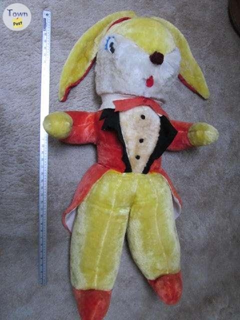 VINTAGE 1960'S GANZ BROS PLUSH 3 FOOT  RABBIT - 1 - 1080393-1725468313