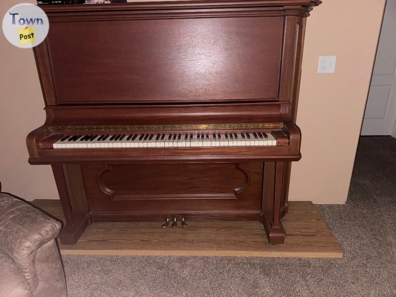 Free Piano!! Needs a tuning! Must pick up as is from my home by Busby. Bring enough muscle!! 5 steps down  - 1 - 1080615-1725506323