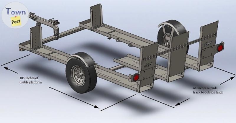 Canam Spyder Motorcycle Custom Trailer  - 2 - 1083575-1726261296_0