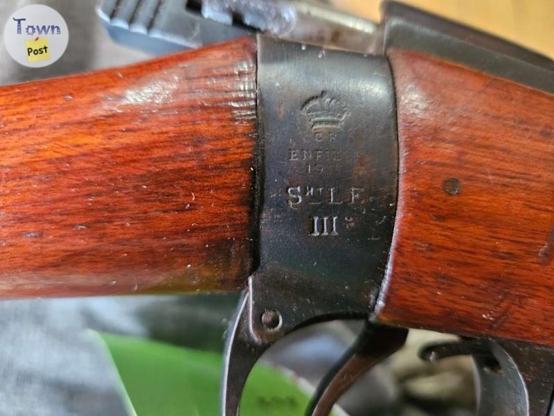 1916 BRITISH LEE ENFIELD; NO1 MKIII* SHTLE; SPORTER; 303 BR; BOLT ACTION RIFLE.   MATCHING NUMBERS - 3 - 1084385-1726454275_1