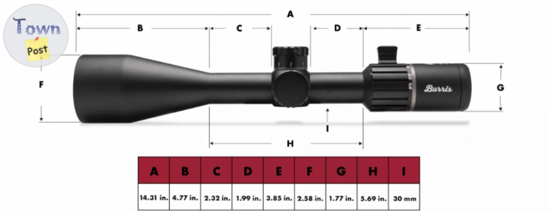 BURRIS RT-25 SCOPE 5-25X56MM – SCR2 MIL RETICLE - 4 - 1085497-1726766595_0