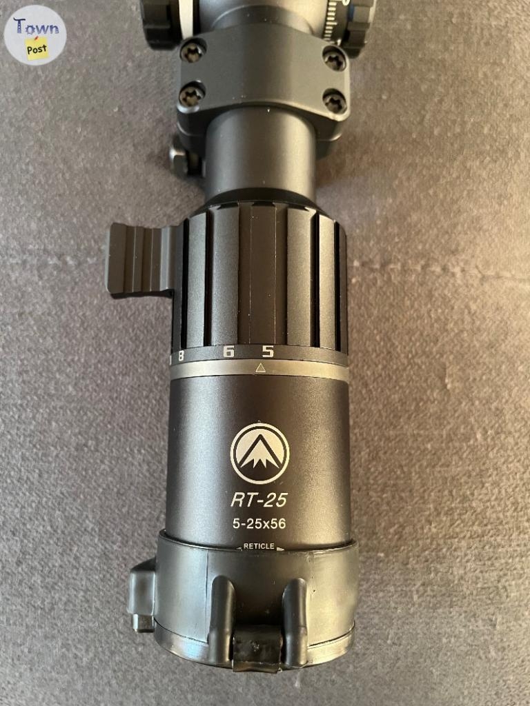 BURRIS RT-25 SCOPE 5-25X56MM – SCR2 MIL RETICLE - 9 - 1085497-1726766595_5