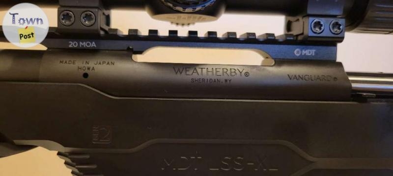 Weatherby Vanguard / Howa 1500 6.5 CM, MDT LSS-XL gen2, Vortex Viper PST Gen 2 (MRAD) 5-25x50 FFP illuminated, 8 boxes of ammo - 3 - 1086176-1726962631_1