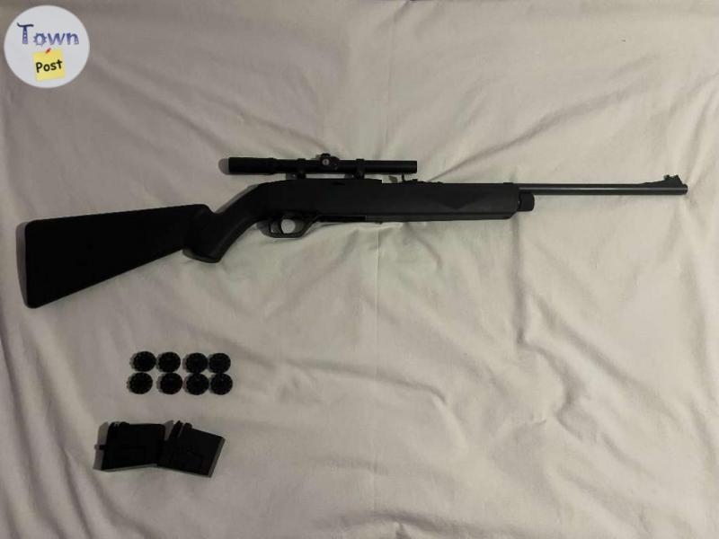 Crosman 1077 .177 495fps pellet gun WITH SCOPE - 2 - 1087758-1727418141_0