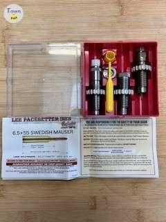 Lee Precision 6.5x55 Swedish Mauser Full Length 2 die set w/ crimp included - 1 - 1090050-1727990587