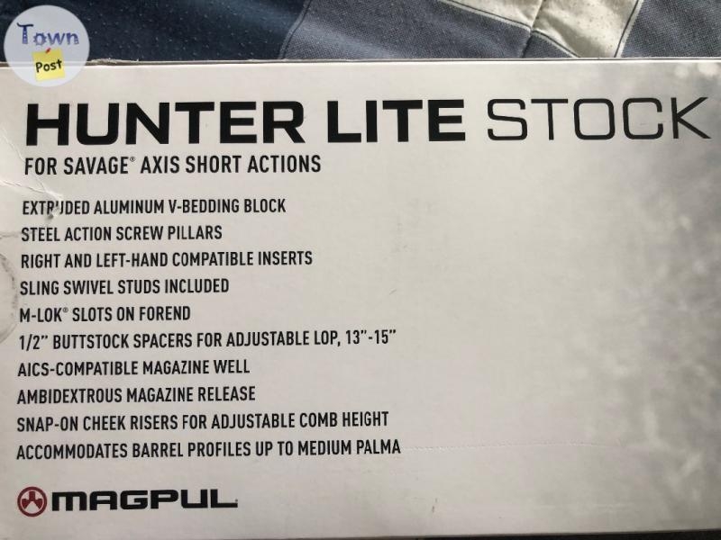 NEW! Magpul Hunter Lite Stock for Savage Axis Short Actions - 3 - 1090397-1728675433_1