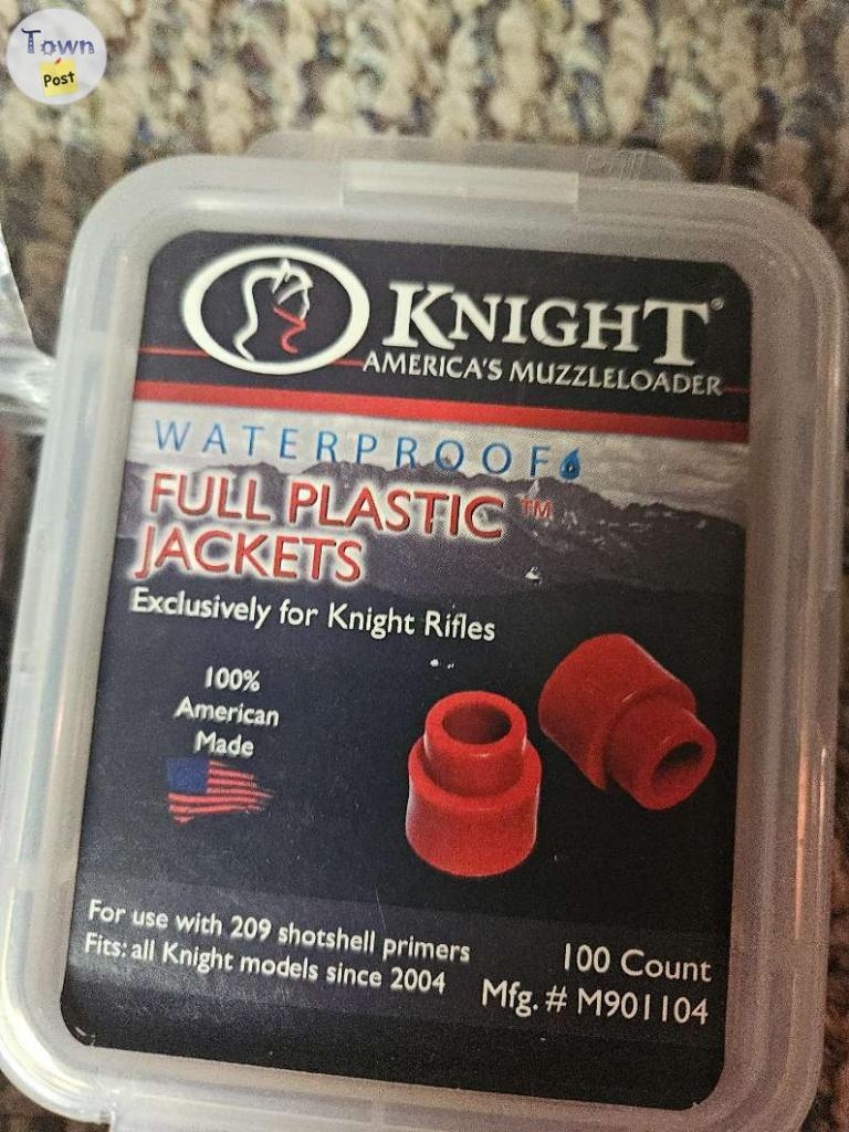 Knight Muzzleloader Full Plastic Jackets for 209 Primers - 2 - 1092322-1728576459_0