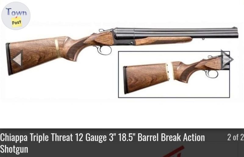 Brand New - Chiappa Triple Threat 12ga - 3 Barrel Shorty - 7 - 1094673-1729193214_1