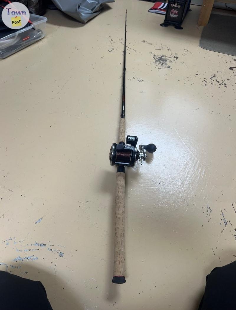 Shimano 7’ Fishing Rod and Okuma Convector Reel - 1 - 1095443-1729373350