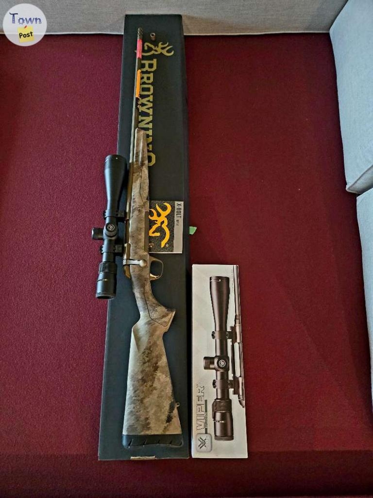 (SOLD )New Browning X bolt 6.8 Western Hells Canyon & New Vortex 4-16x50 V-Plex Scope  - 4 - 1095579-1729401091_2