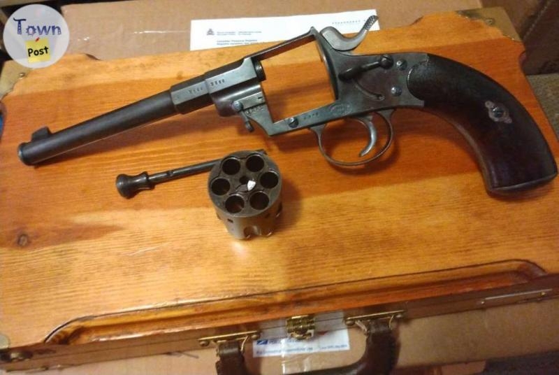 Mauser M1879 Reichsrevolver, 44 Russian/10.6 x 25mmR German Service Revolver $3950 - 4 - 1098269-1730096288_2