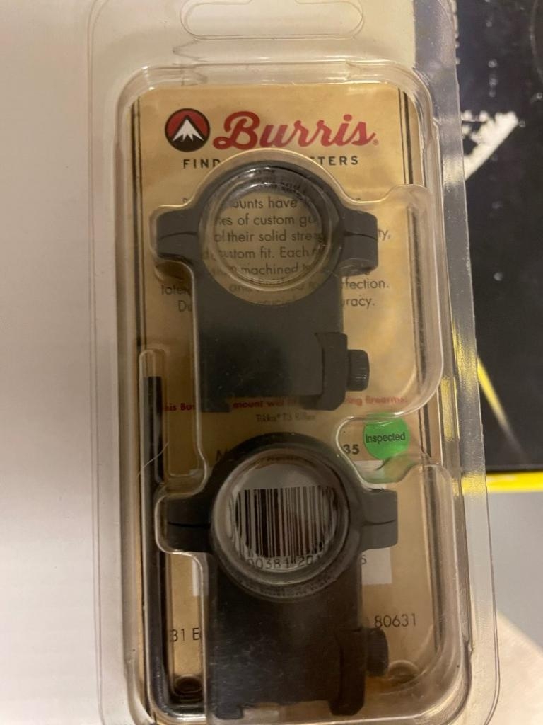 Burris Dovetail Rings Tikka T3X - 1 - 1099894-1730499259