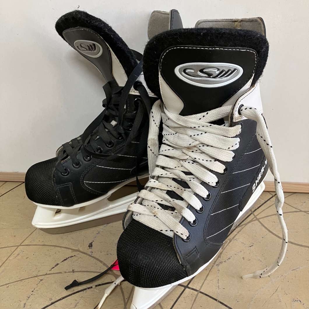 Hockey skates Size 6 Sherwood (used ice skates) - 1 - 1101696-1730934350