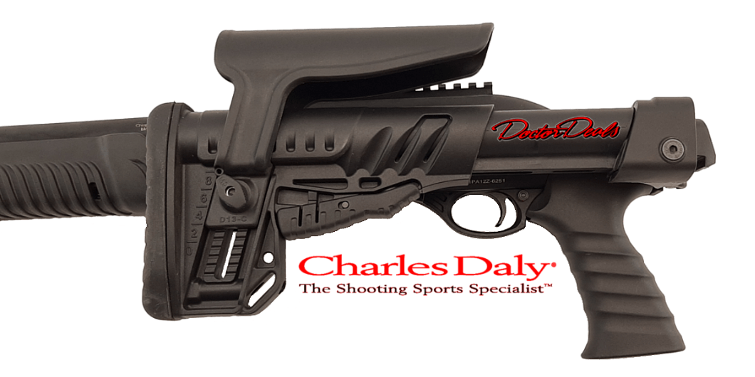 Charles Daly 301 12 Gauge Tactical Pump Action Black Synthetic Shotgun 930.227FC - 5 - 1102480-1731112165_3