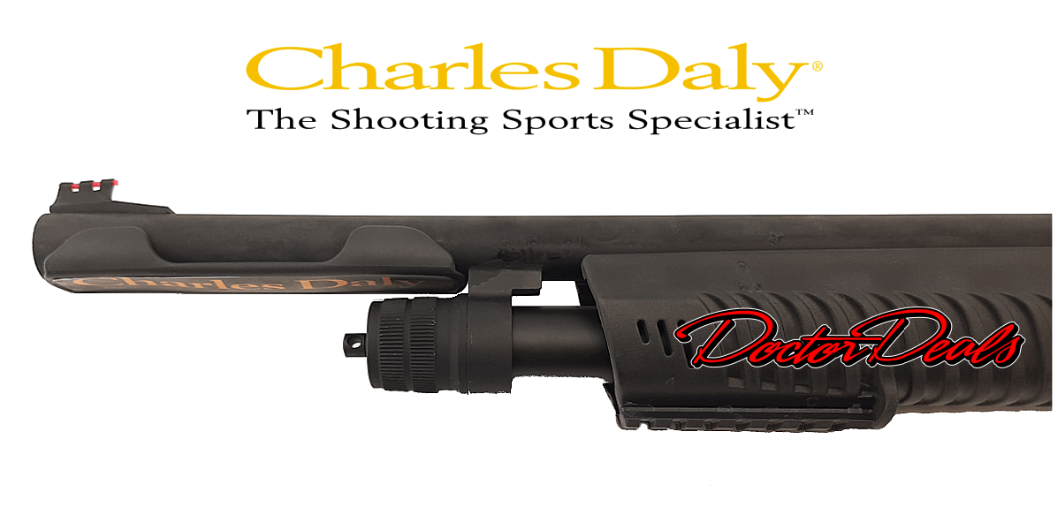 Charles Daly 301 12 Gauge Tactical Pump Action Black Synthetic Shotgun 930.227FC - 8 - 1102480-1731112165_6