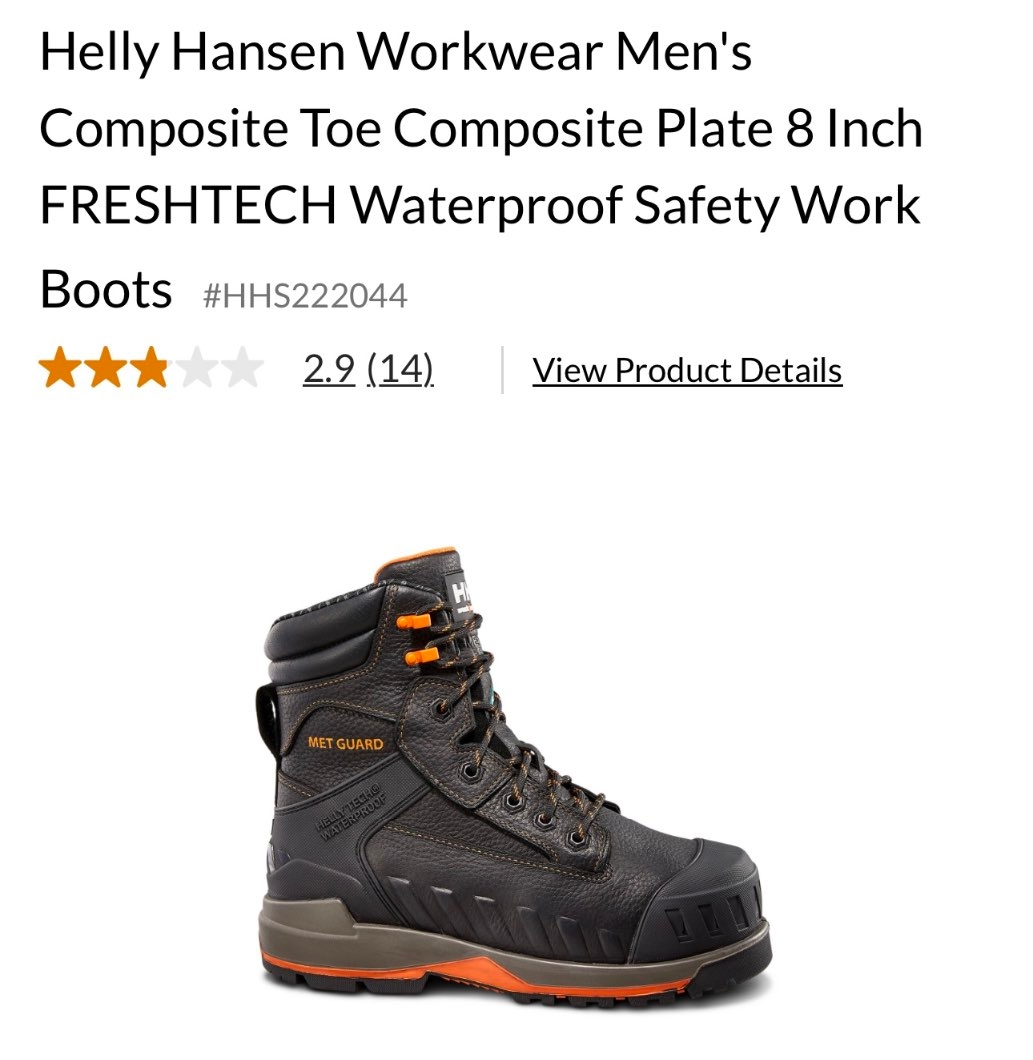 HH work boots  - 2 - 1102576-1731135863_0