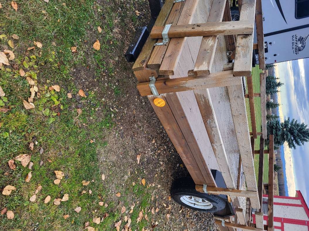 Flat deck trailer 3500lbs axel  - 1 - 1102994-1731258840