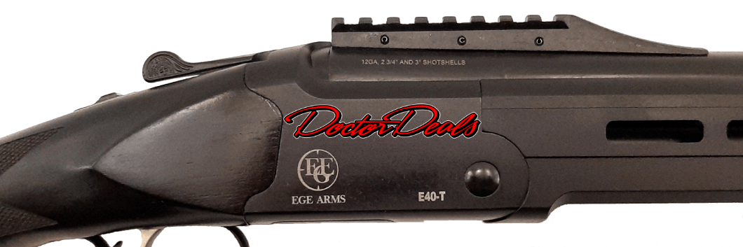 EGE Arms E40T, 12 gauge, over under short tactical M-lok shotgun, black, E40TBLK - 5 - 1104077-1731543091_3