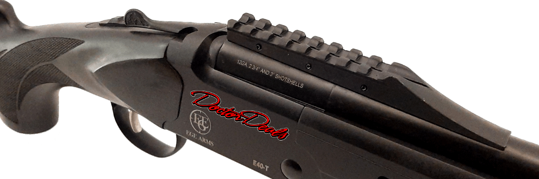 EGE Arms E40T, 12 gauge, over under short tactical M-lok shotgun, black, E40TBLK - 7 - 1104077-1731543091_5