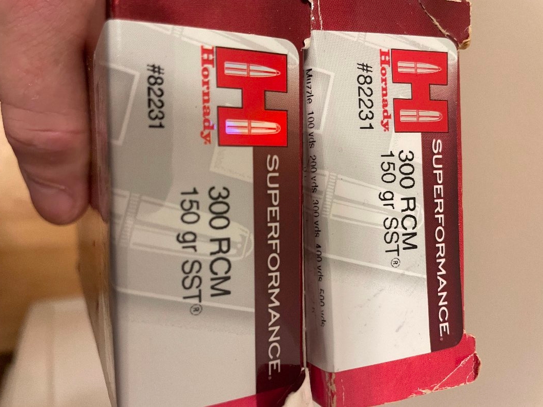 300 RCM Hornady 150 grain  - 1 - 1104651-1731688470