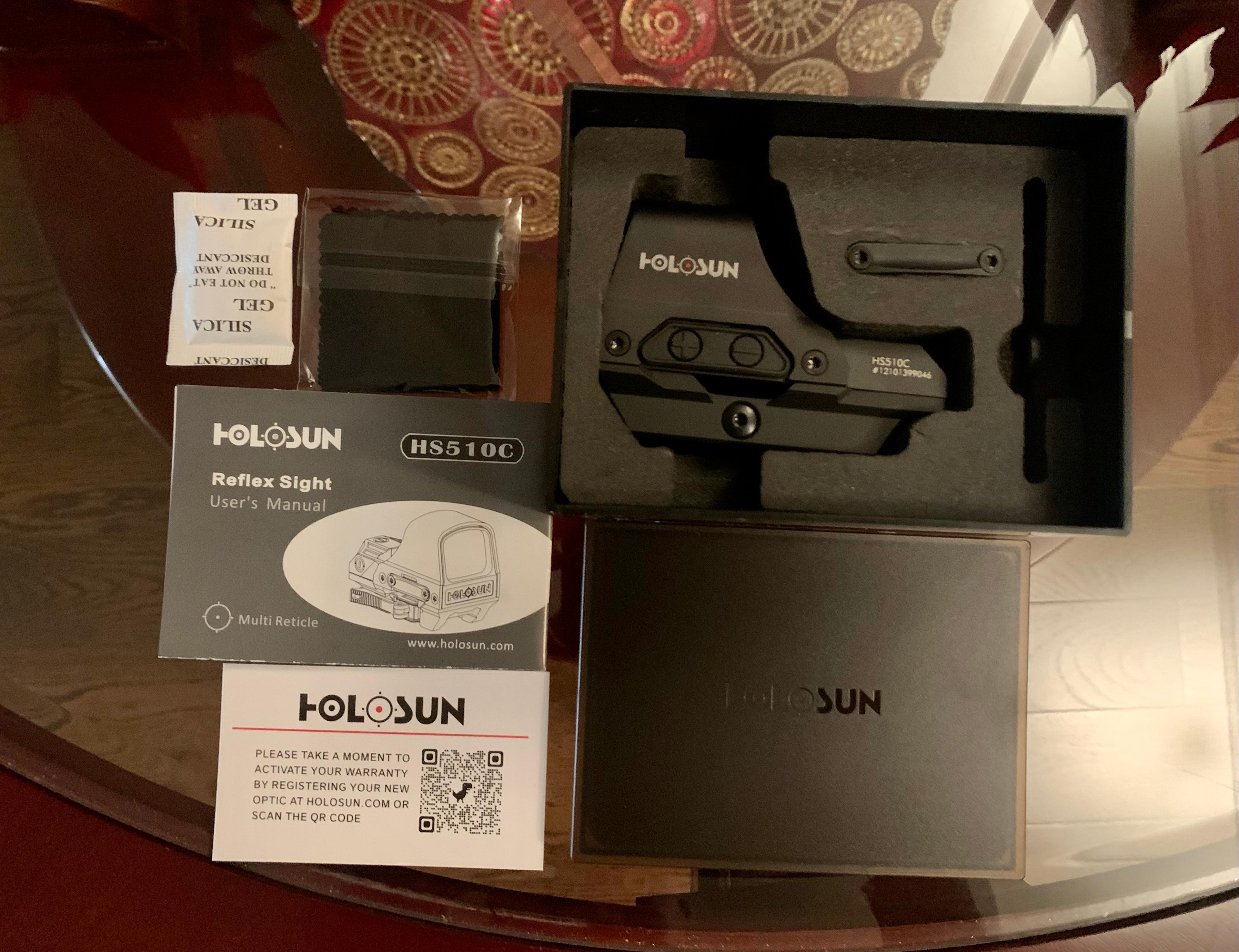 Photo of ★★ HOLOSUN HS510C RED DOT ★★ LIKE NEW!!