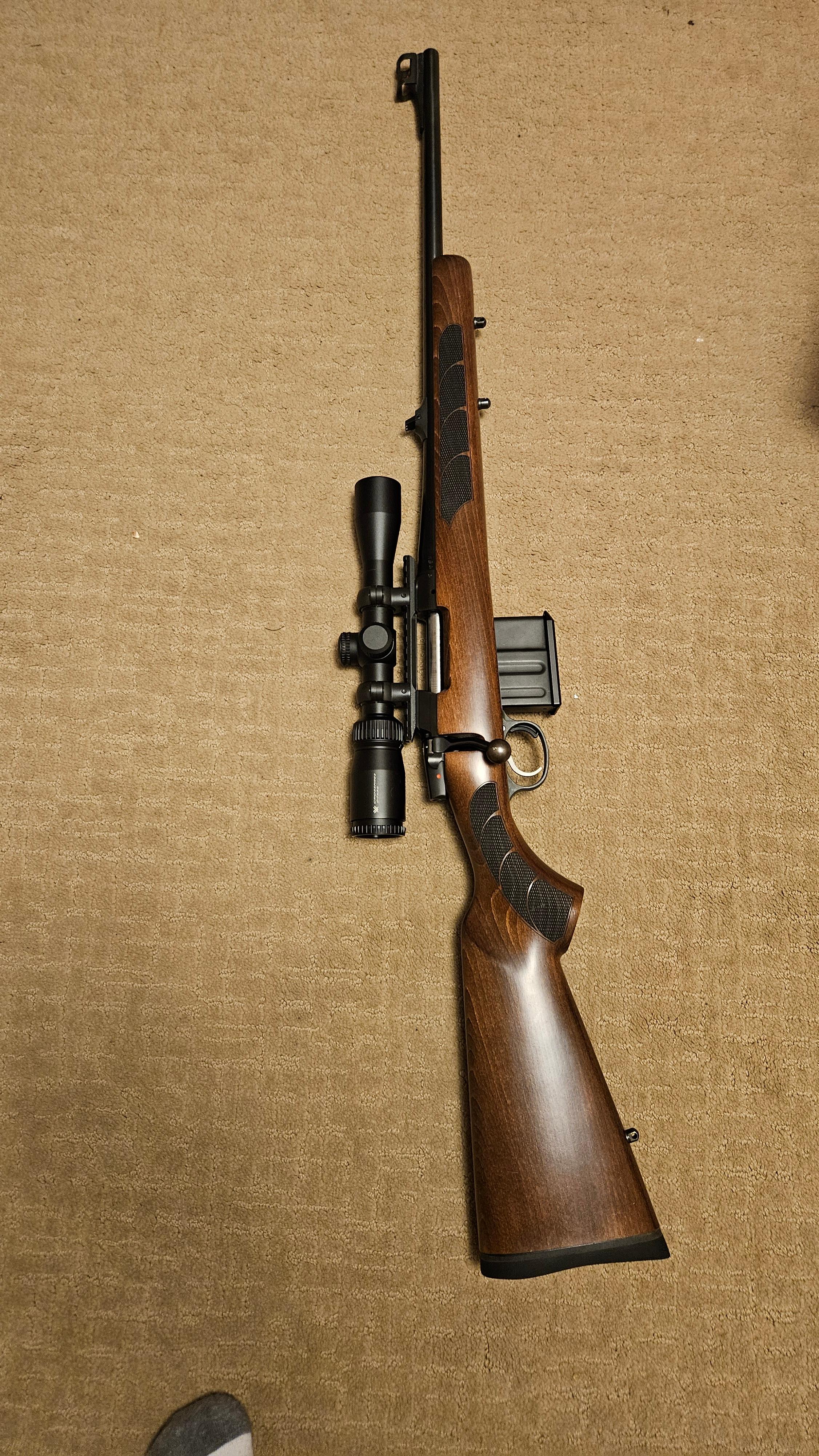 Photo of CZ 557 308 win range rifle